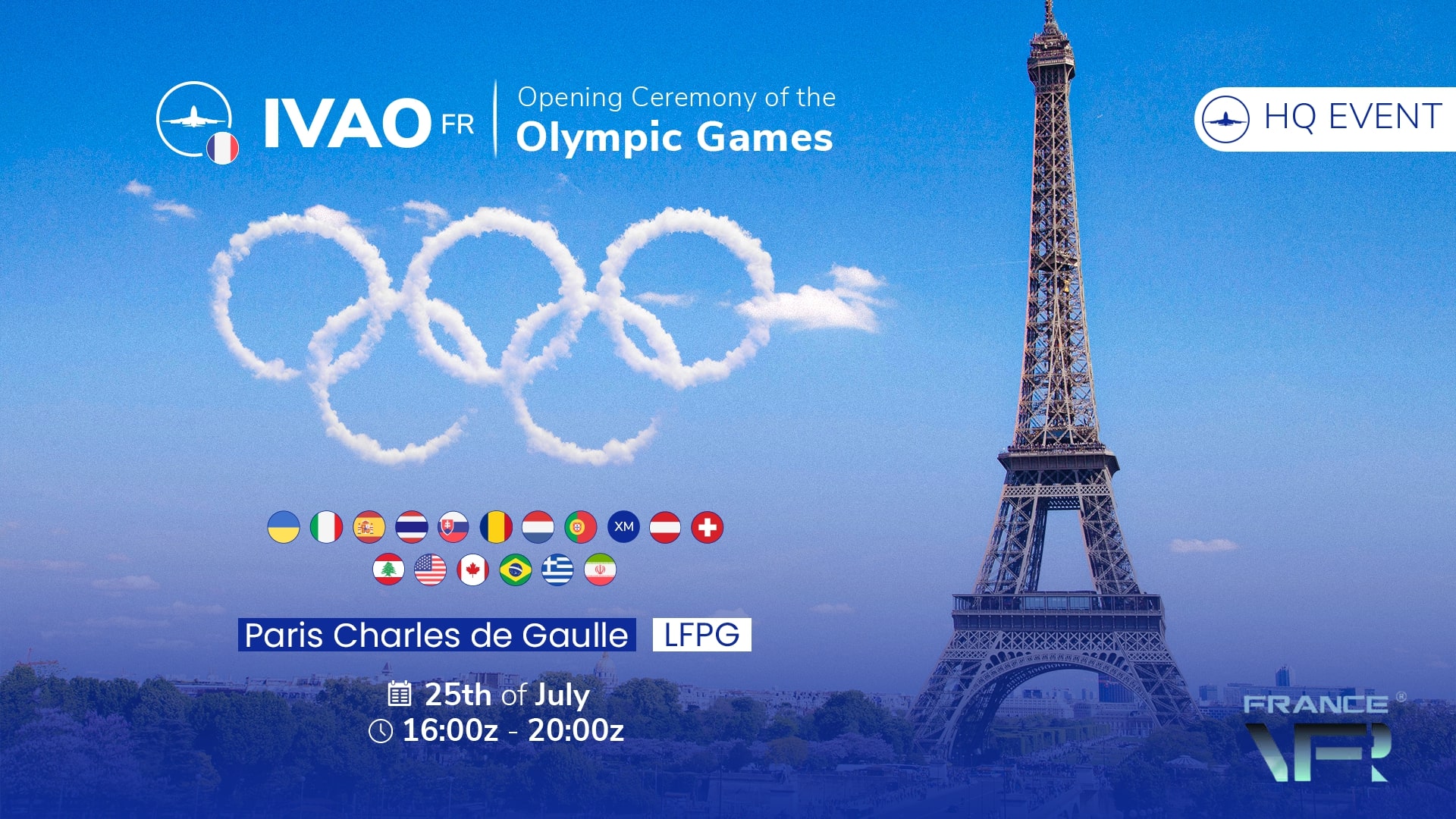 PARIS 2024 OLYMPIC GAMES OPENING CEREMONY IVAO LEBANON